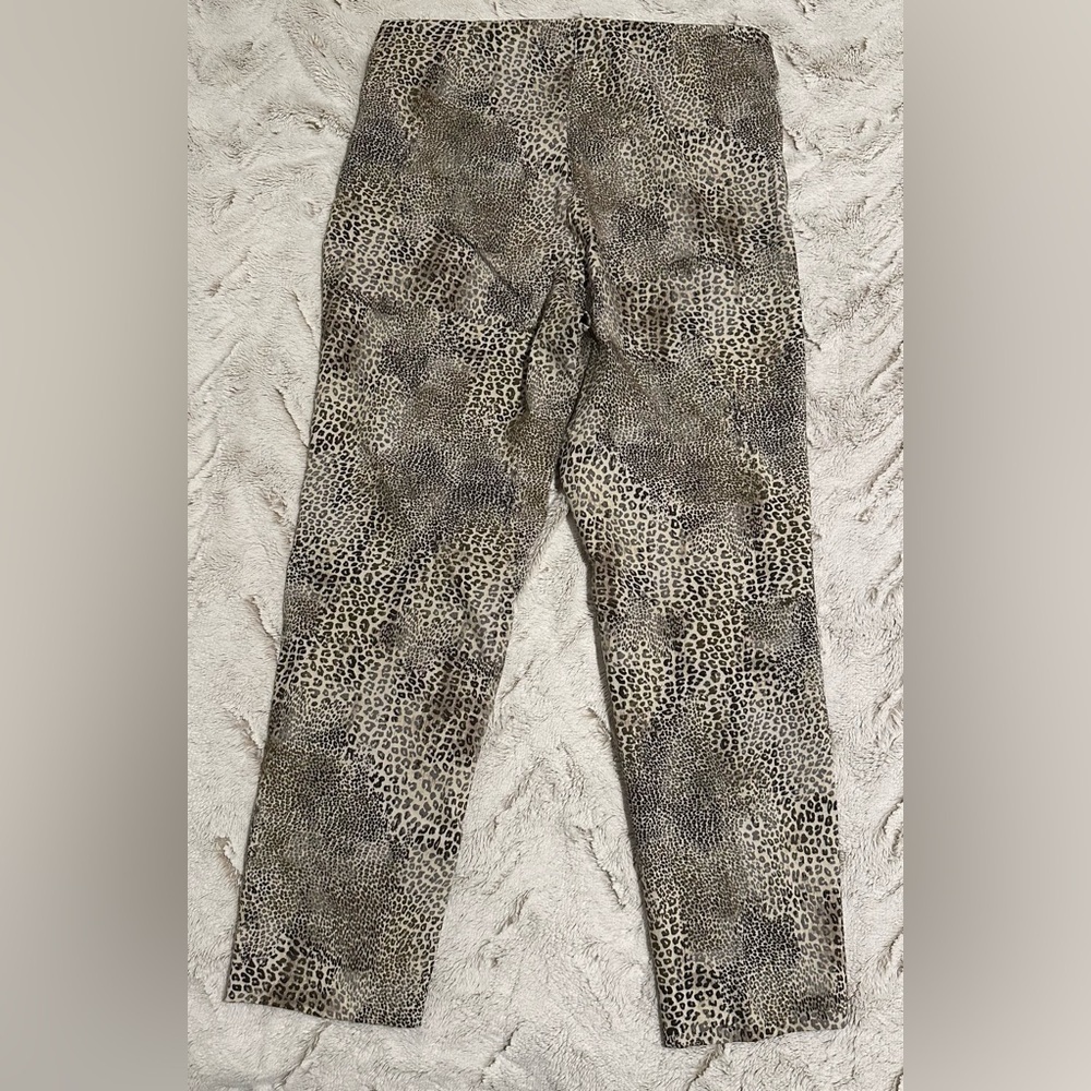 Sharon Young Leopard Cheetah Print Pants - Picture 10 of 11